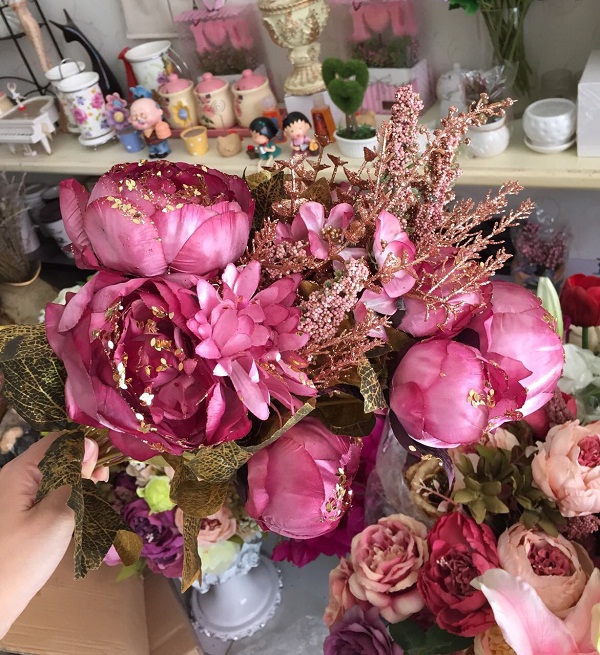 hoa mẫu đơn vải